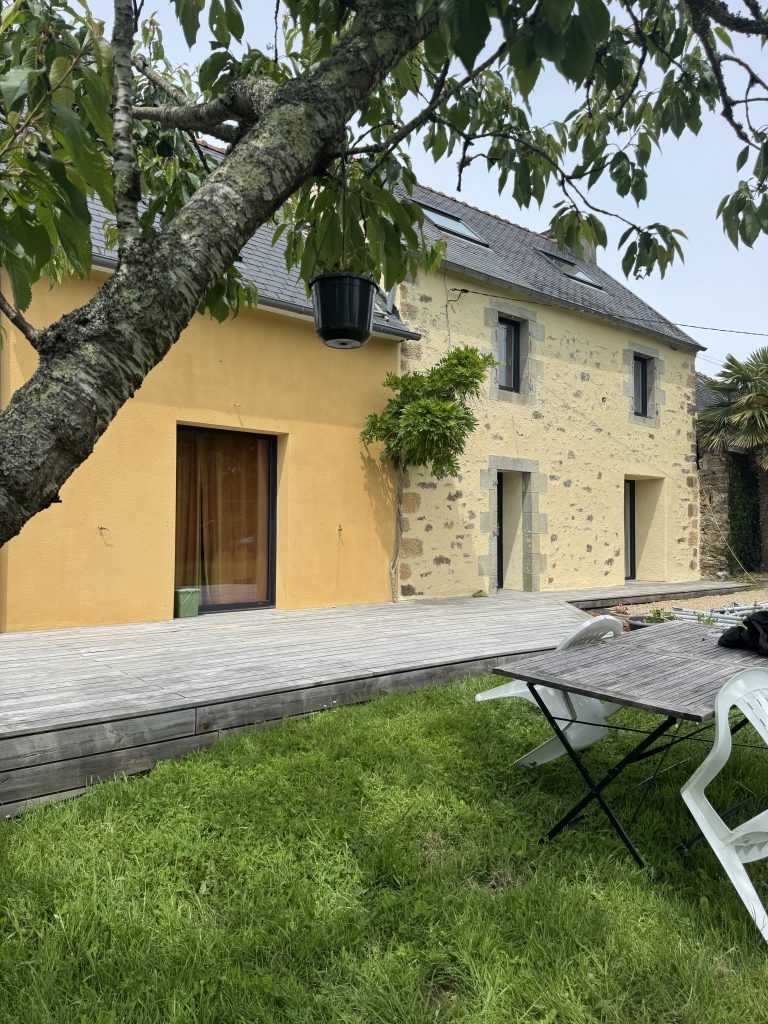 Ravalement fe façade chaux Finistère
